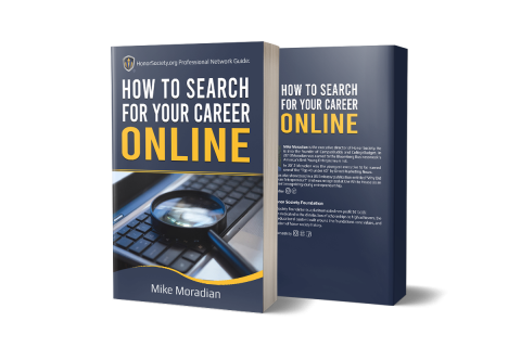 Honor Society Professional Network Book: How to Search For Your Career Online